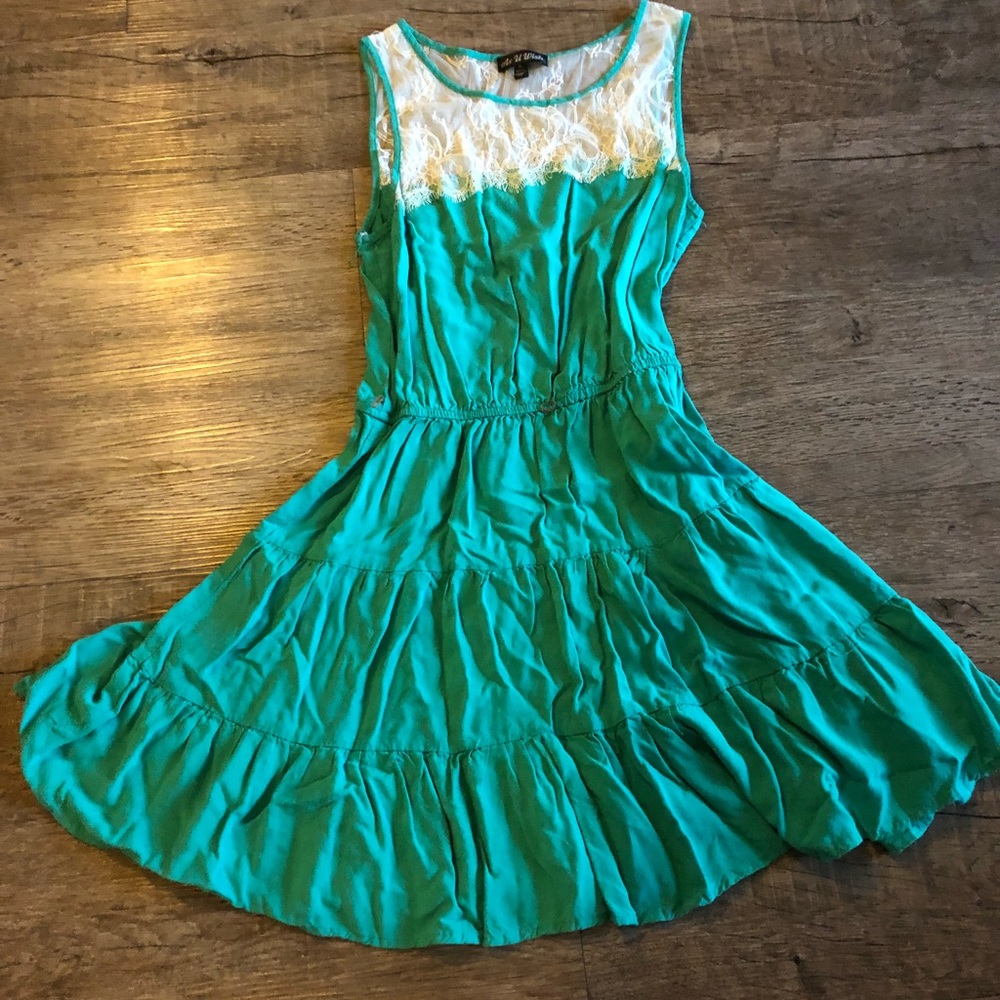 Green Summer Dress 👗